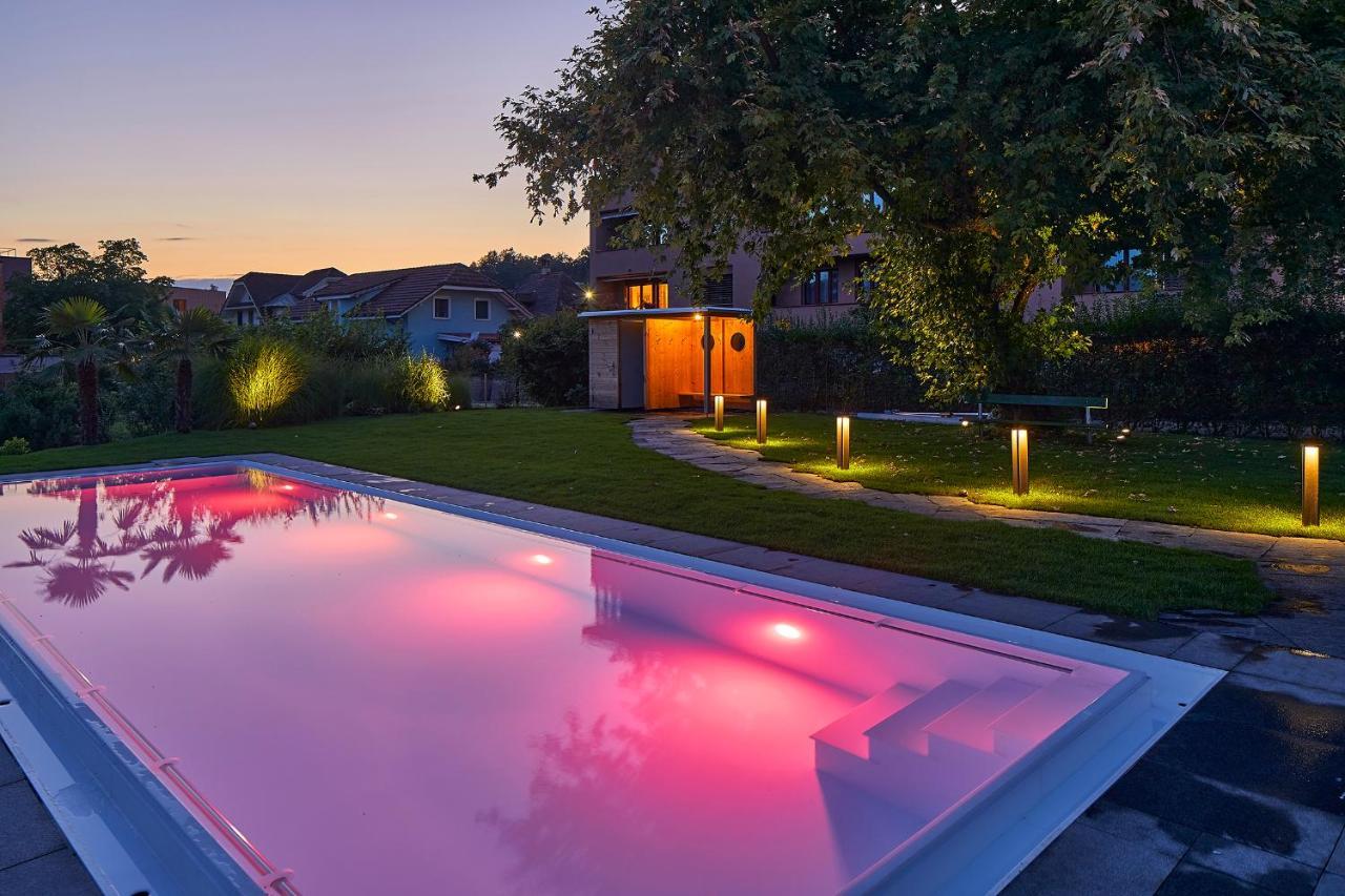 Boutique Hotel Balm Meggen ภายนอก รูปภาพ